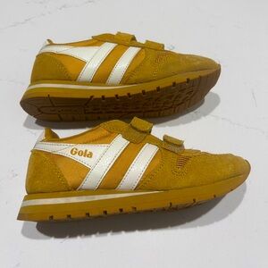 Gola Kids Sneakers in Yellow and White
